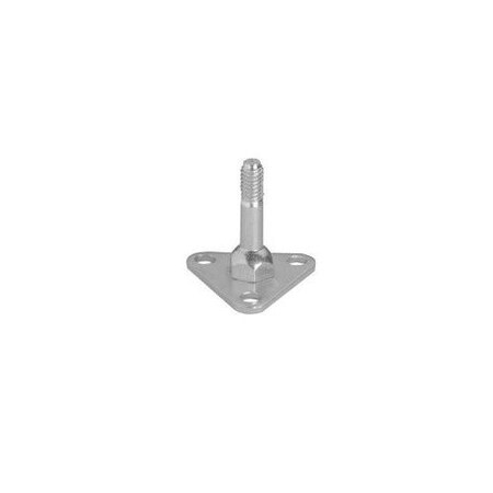 Allpoints Plate, Foot Zinc Bk Only 1261162